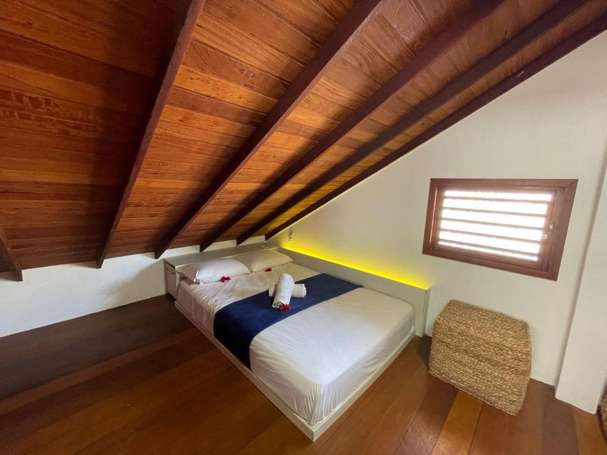 Apartamento Peixe Boi - pé na areia com vista frontal e total para o mar Barra Grande  Esterno foto